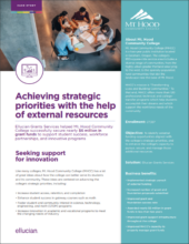 Achieving Strategic Priorities with the Help of External Resources