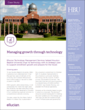 Ellucian and Houston Baptist University - Managing Growth through Technology