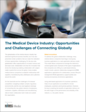 The Medical Device Industry: Opportunities and Challenges of Connecting Globally